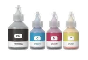 REALCART BT6000 Black Ink Bottle Compatible Printer for DCP-T300, T500W ...