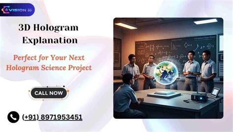 3D Hologram Explanation for an Amazing Science Project Idea.