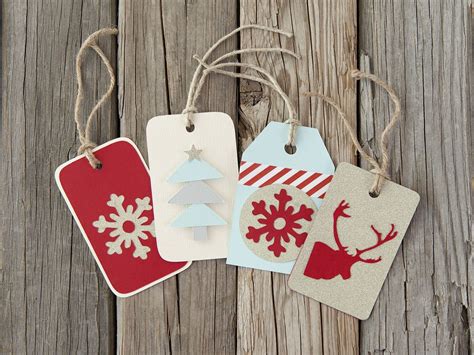 diy christmas gift tags cricut
