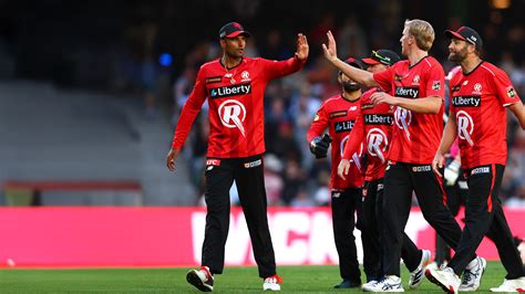 Sydney Sixers Fall of Wickets vs Melbourne Renegades