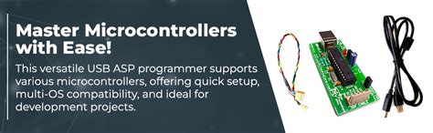 8051 AVR USB ASP ISP Programmer Kit For Atmel Processors Chip, AT89S52 ...