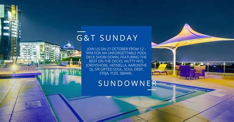 G&T Sunday Sundowner, Rivonia Rd & Daisy St, Sandton, 2196 Johannesburg ...
