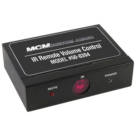 MCM CUSTOM AUDIO 50-8394 LINE LEVEL VOLUME CONTROL IR REMOTE: Amazon.in ...