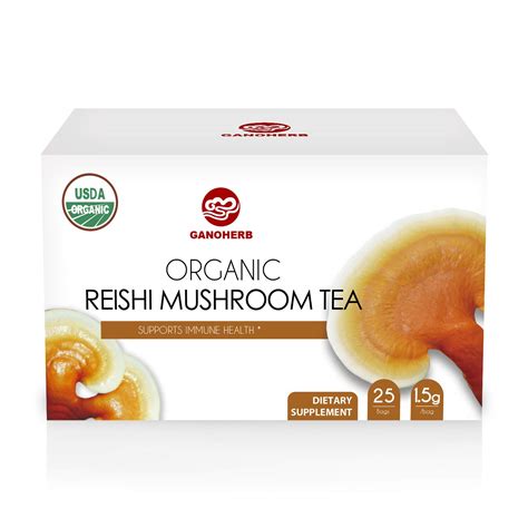 Organic Reishi Mushroom Tea for Immune System Morocco | Ubuy
