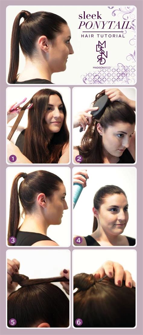 Ponytail Hair Tutorial 的图像结果