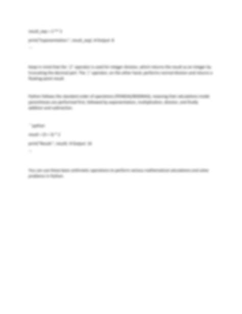 Image result for Python Exercise Basic Math Operations