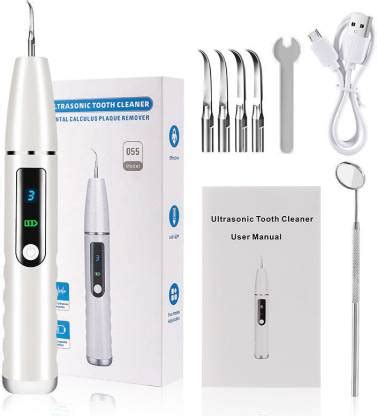 ELEPHANTBOAT Professional Electric Tartar Remover with LED, Teeth Stain ...