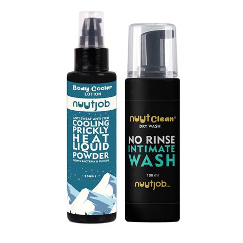 Buy Nuutjob Men's Intimate Grooming and Hygiene Combo | Body Cooler Dry ...