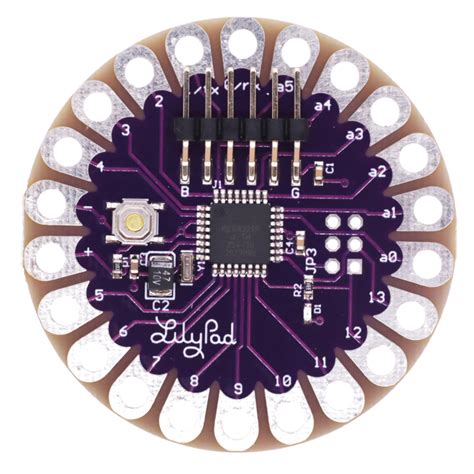 Probots Lilypad ATmega328P Main Development Board For eTextiles ...