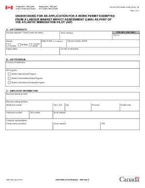 2019-2026 Form Canada IMM 5654 E - Blank Fillable Template | Fill Out ...