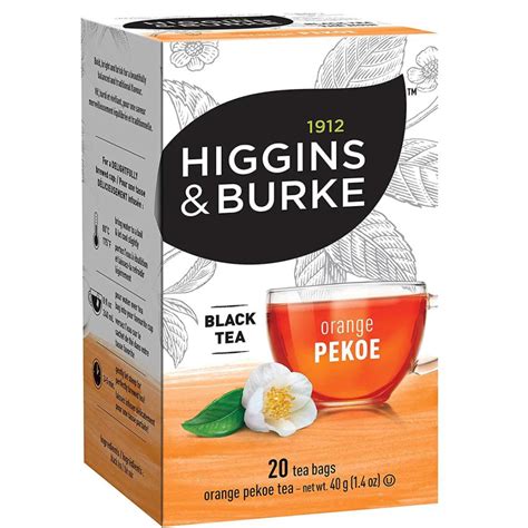 HIGGINS & BURKE ORANGE PEKOE TEA – Canteen Canada