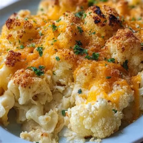 Cheesy Cauliflower Casserole