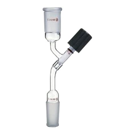 Kemtech A392440 Transfer Valve Adapter, 0-4 mm Valve Size, 24/40 ...