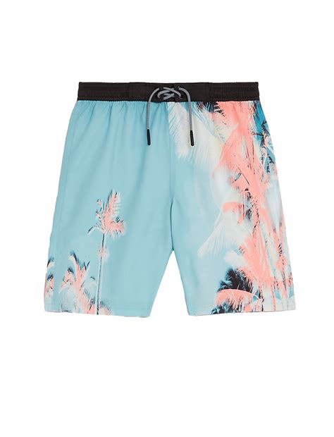 Buy Palm Tree Swim Shorts at Marks & Spencer