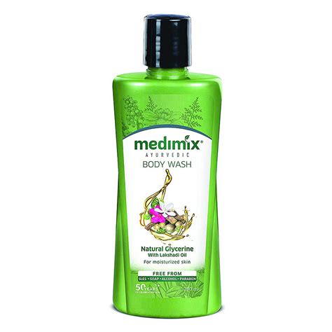 Buy Medimix Natural Glycerine Body Wash 250 ml | 19 Minutes Delivery ...