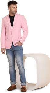 Khalak Solid Single Breasted Casual Men Blazer - Buy Khalak Solid ...