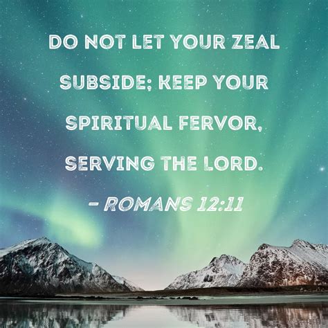 Romans 12 11 Kjv