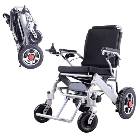 Buy Folding Lightweight Electric Wheelchair Powerchair, Electric ...