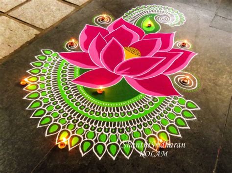 10 Divine Rangoli Designs for Navratri: Beautiful Rangolis To Welcome ...