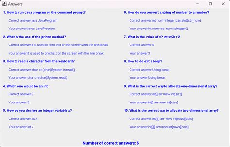 Online Quiz Application Using Java 的图像结果