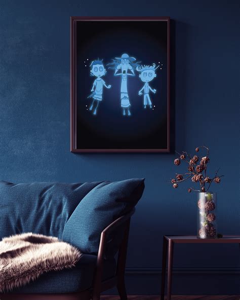 Coraline Ghost Children Art Print, Coraline Art - Etsy