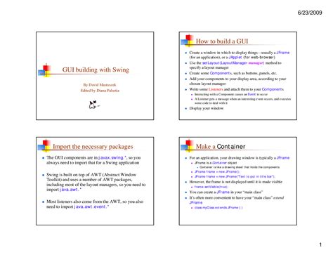 Image result for Swing GUI Tutorial