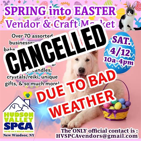 SPRING INTO EASTER! Vendor & Craft Market at HVSPCA , Hudson Valley ...