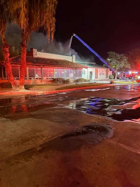 After fire, Johnny Carino's confirms it plans to rebuild in Laredo