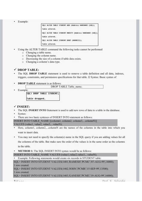 Image result for Best SQL Notes.pdf