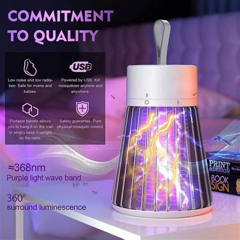 CRITICA Electric Bug & Insect Zapper Bulb Light Insect, Mosquito Killer ...