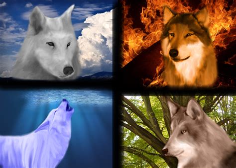 Image result for Drawing of Elements Wolves