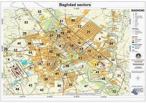 City Map of Baghdad