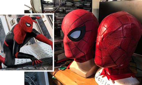 This Cosplayer Made a Perfect Spider-Man Replica Mask. Marvel, Are You ...