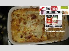 Dolmio Lasagne (Part1) Preperation&Ingredients   YouTube