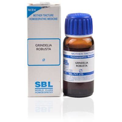 Buy SBL Grindelia Robusta Mother Tincture Q 30ml Online at Low Prices ...