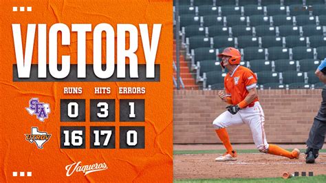 Baseball Blows Out SFA to Earn Series Victory - UTRGV Athletics