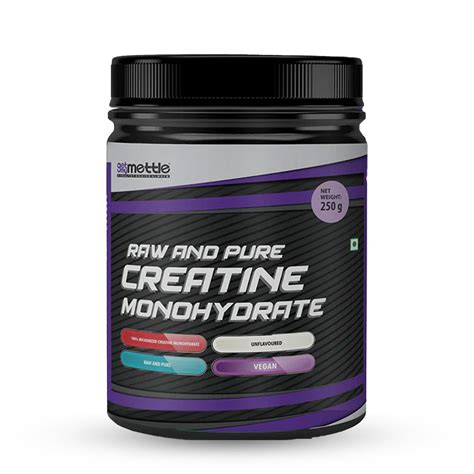Buy GetmyMettle Raw and Pure Creatine Monohydrate in India at Best ...