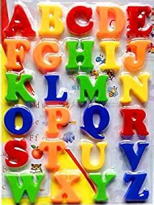 Apna_Showroom Baby Alphabets ABCD Letters Magnet for Baby to Teach ...