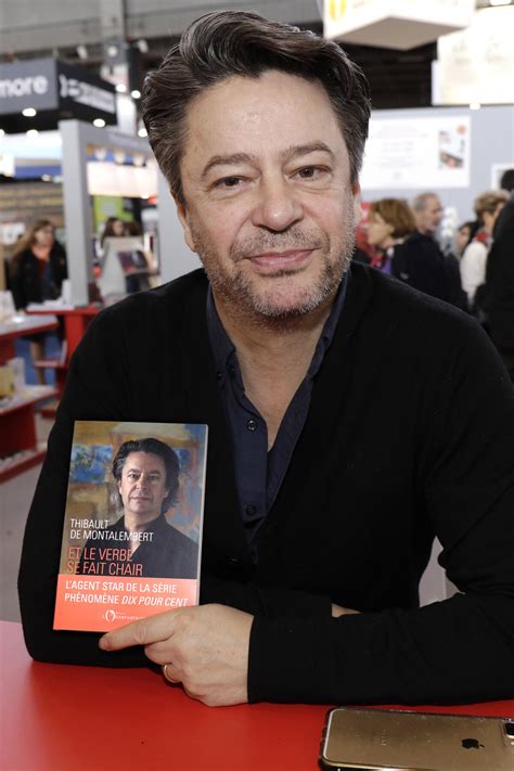 Photo : Thibault de Montalembert - Salon du livre de Paris le 16 mars ...