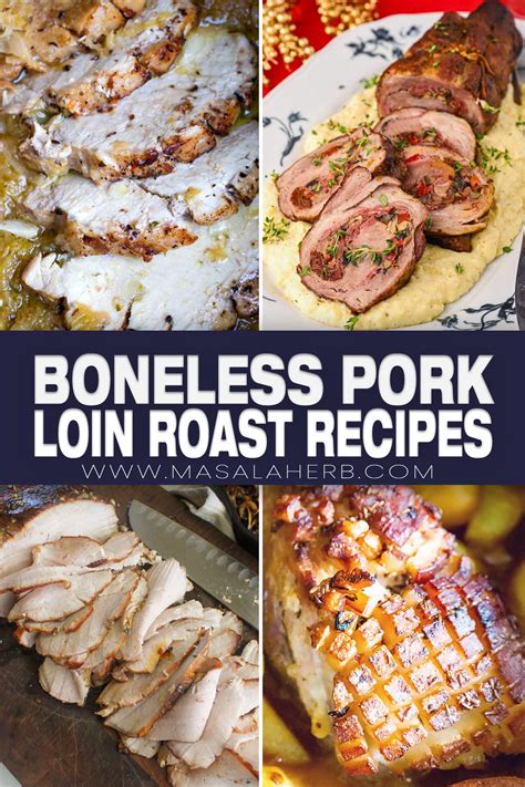 8 Boneless Pork Loin Oven Roast Recipes