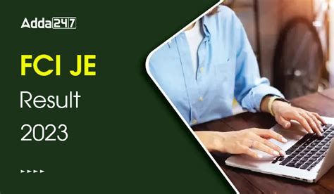 FCI JE Result 2023, Direct Link To Download Junior Engineer PDF