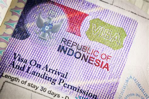 印度尼西亚签证高清摄影大图-千库网