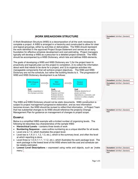 Image result for Editable Work Breakdown Structure