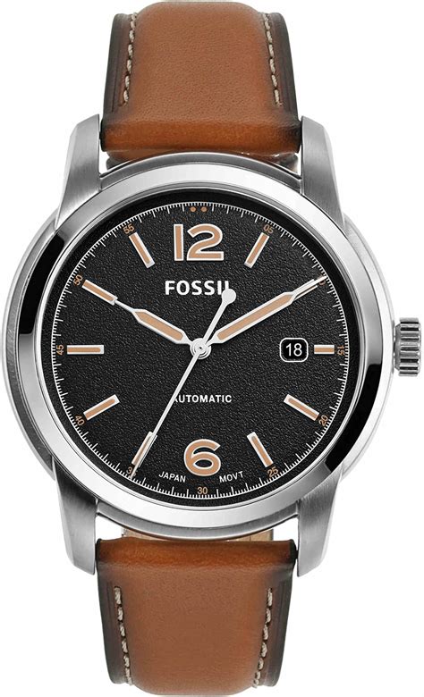 Buy Fossil Heritage Analog Black Dial Men's Watch-ME3233 Genuine ...