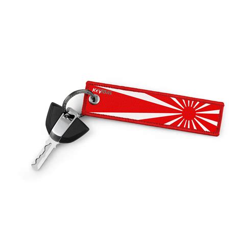 Buy KEYTAILS Keychains, Premium Quality Key Tag for JDM Cars [Rising ...
