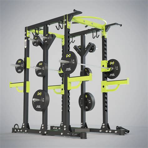 Gamma Fitness Commercial Dual Half Power Rack CPR-50 For Commercial Gy