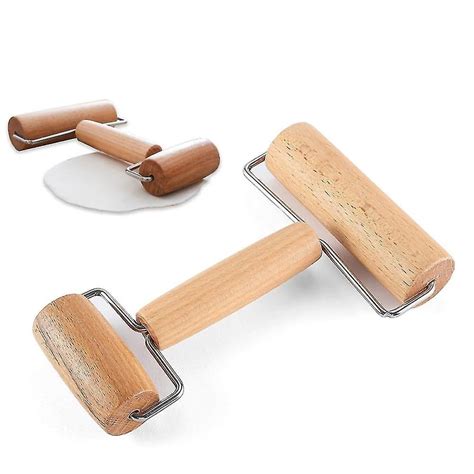 Buy KUNYA Portable 2 Sided Hand Dough Rolling Pin for Chapatti, Pastry ...
