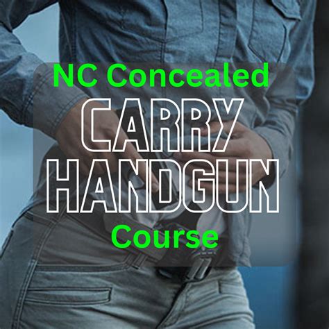 NC Concealed Carry Handgun Permit Certification Course - Trace Armory Group