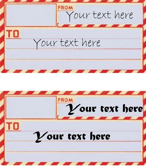 Image result for Mailing Label Example