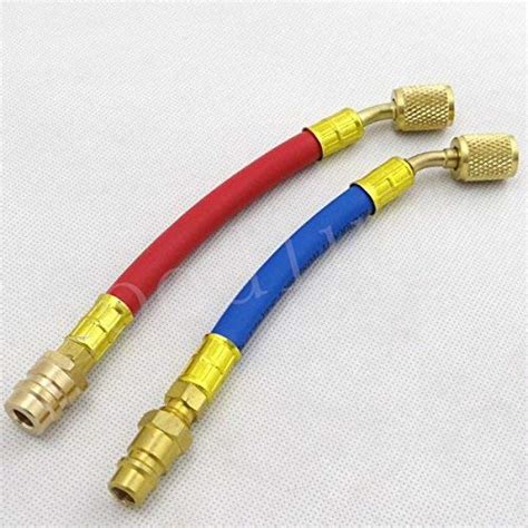 Co-parts R12 to R134a Hose Adapter for Using with R134a Gauges Car Air ...